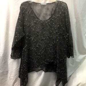 Magna pocket net top ladies sz xl